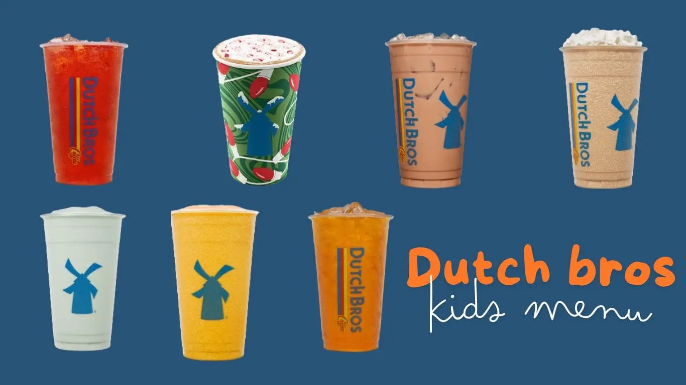Dutch Bros Kids Menu