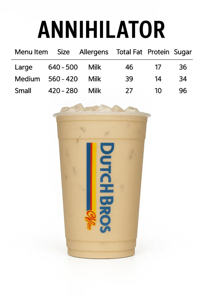 dutch bros Annihilator