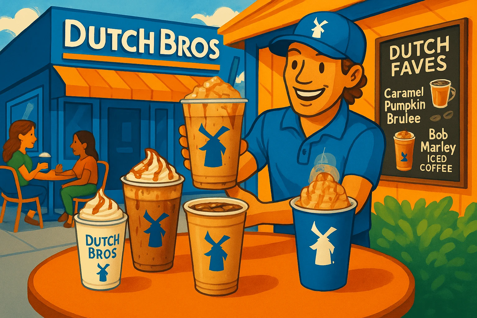 dutch bros coffee menu