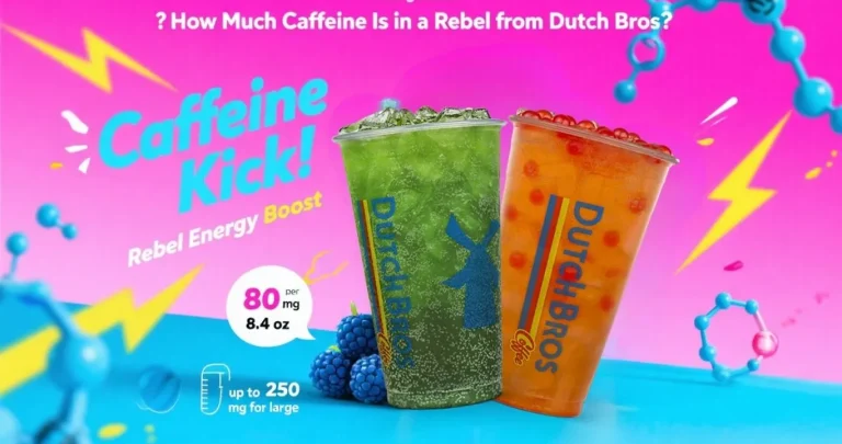 how much caffeine is in a rebel from dutch bros
